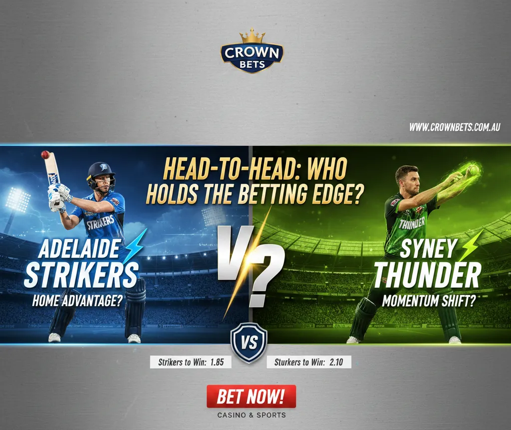 Adelaide Strikers vs Sydney Thunder Head-to-Head: Who Holds the Betting Edge?