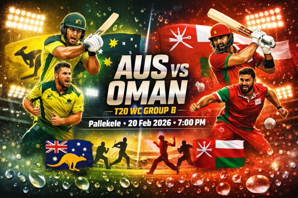 Australia vs Oman T20I: Australia Fighting Pride After Back-to-Back Losses