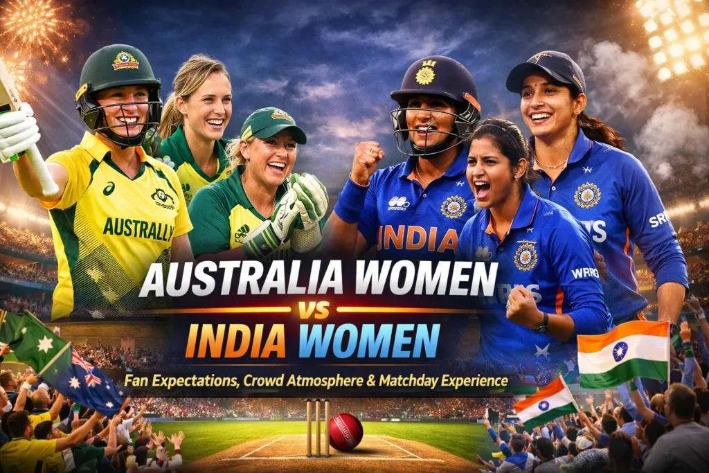 Australia Women vs India Women: Fan Expectations, Crowd Atmosphere & Matchday Experience
