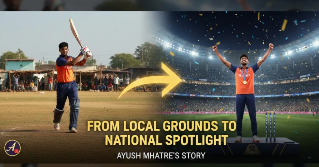 From Local Grounds to National Spotlight: Ayush Mhatre’s Story