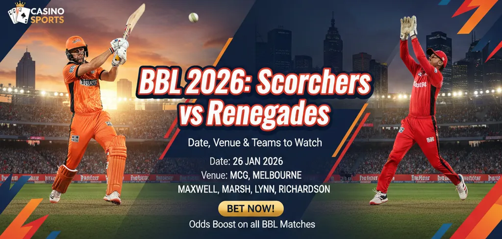 Perth Scorchers vs Renegades – Date, Venue & Teams to Watch