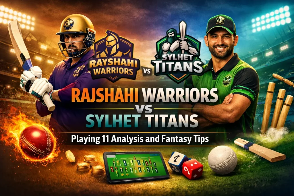 Rajshahi Warriors vs Sylhet Titans: Playing 11 Analysis and Fantasy Tips