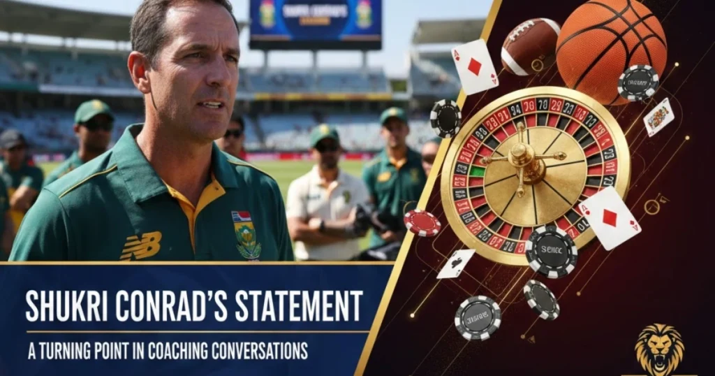 Shukri Conrad statement