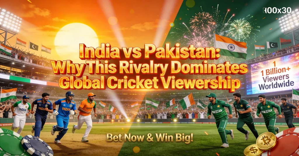 India vs Pakistan: Why This Rivalry Dominates Global Cricket Viewership